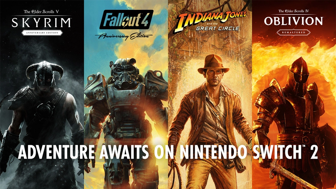 Bethesda prépare des sorties pour Switch 2 : plans pour 2026