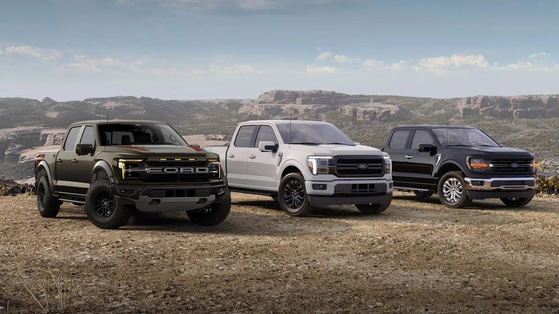 Пікап Ford F-150 на дорозі