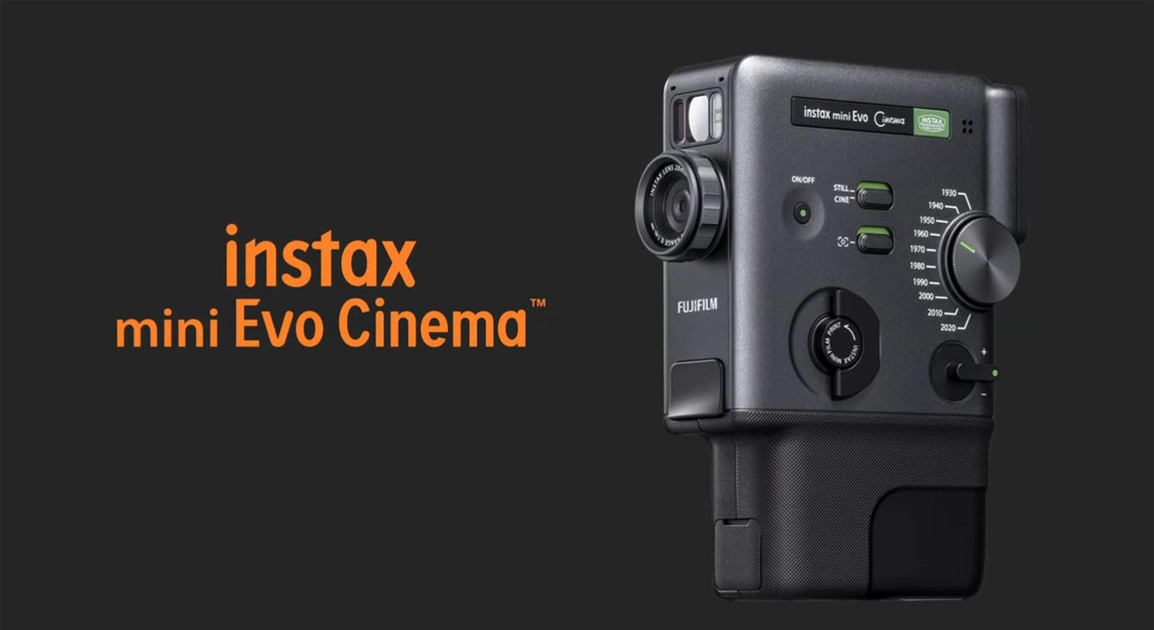 Instax Mini Evo Cinema : l'évolution des photos Polaroid aux clips vidéo