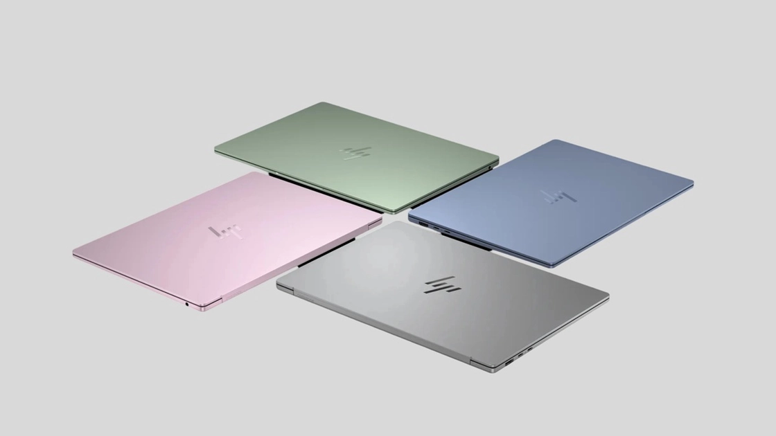 The 2026 HP OmniBook 5 in its Apple-like colors