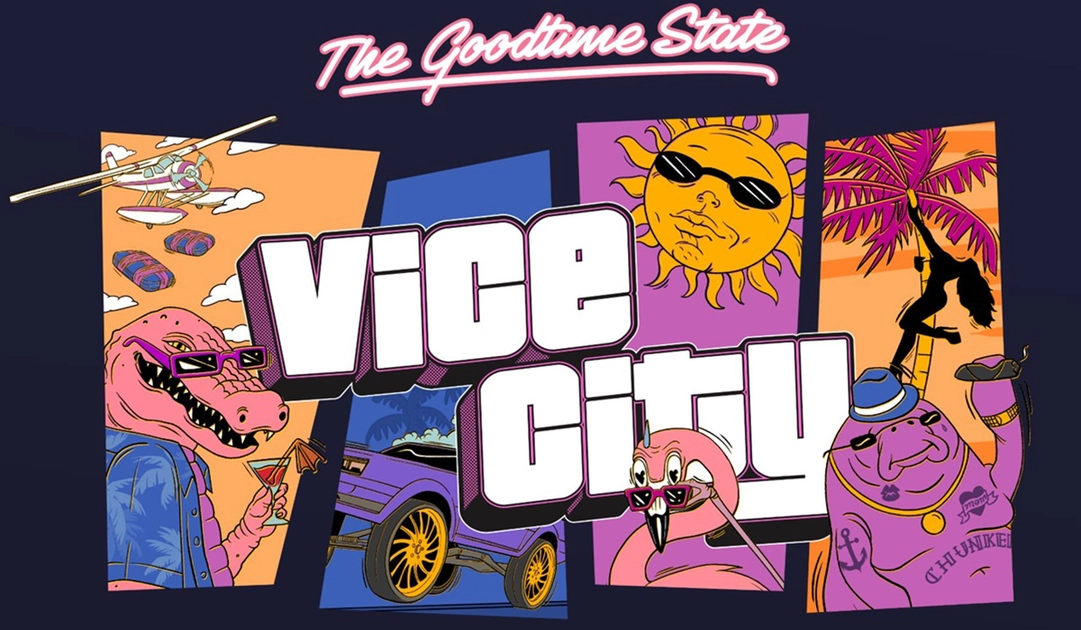 Натхнення 80-х: Представляємо колекцію The Goodtime State – Vice City Collection
