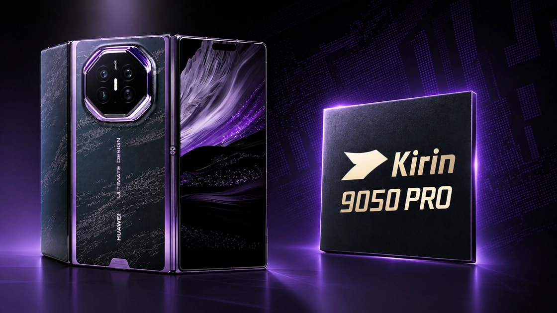 Le Kirin 9050 Pro équipe le Mate XT 2, le smartphone tri-fold de Huawei lancé en septembre 2026.