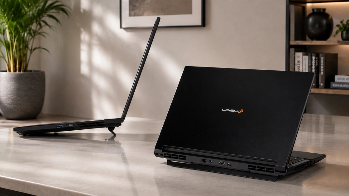 Le portable gaming Iiyama LEVEL-15FX167. Illustration : PC Koubou