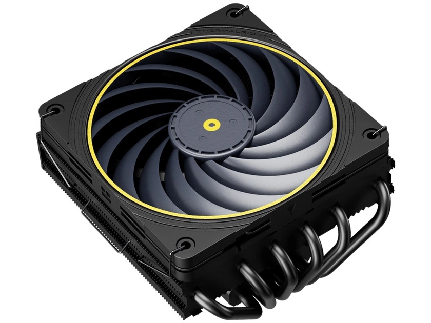 Низкопрофильный кулер Thermalright AXP120-X77 чёрного цвета