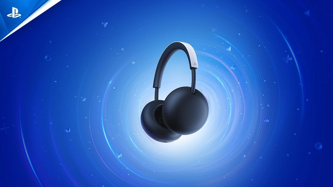Casque PlayStation Pulse sans micro-perche, vue de profil