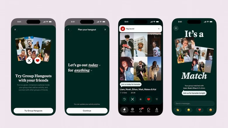 Tinder запроваджує групові зустрічі: новий спосіб знайомств