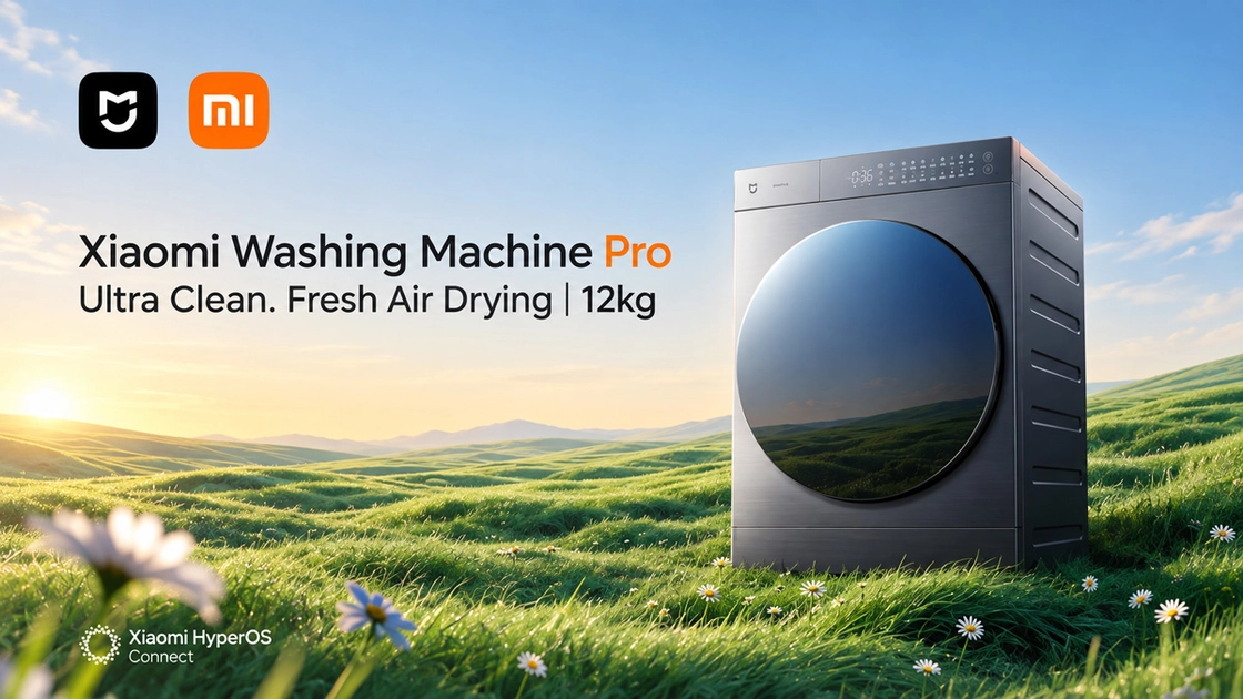 Пральна машина Xiaomi Mijia Pro з фронтальним завантаженням