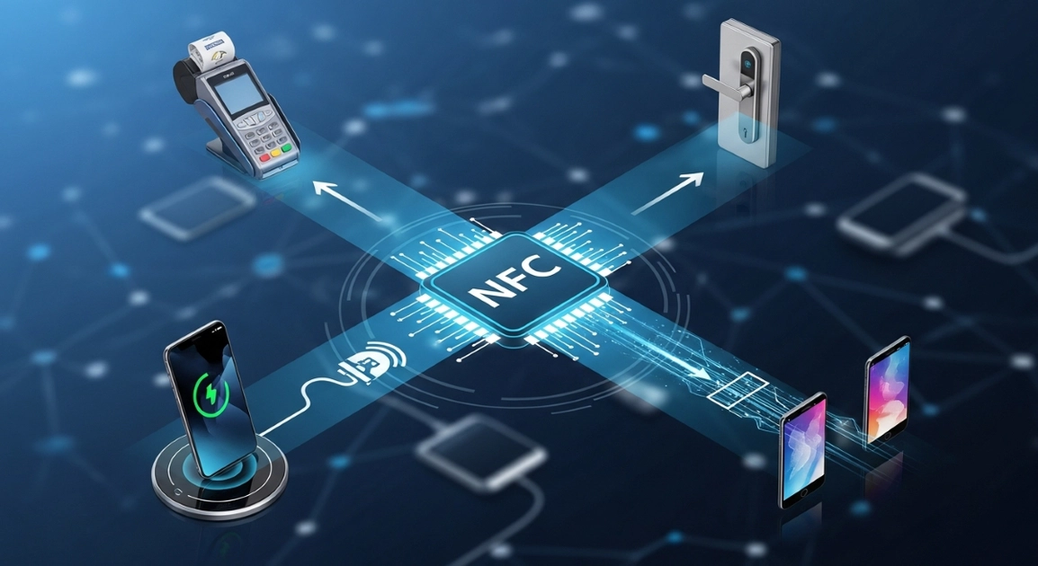 Au-delà des paiements et des pass : le monde en expansion de la NFC