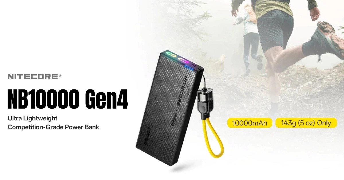 Batterie externe ultra-légère avec protection IPX7, repousse les limites du possible