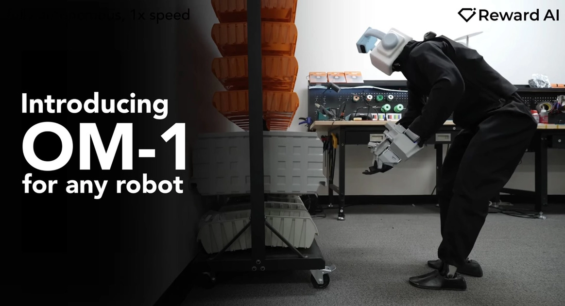 Рукавичка Omnibody Hand з датчиками для навчання роботів