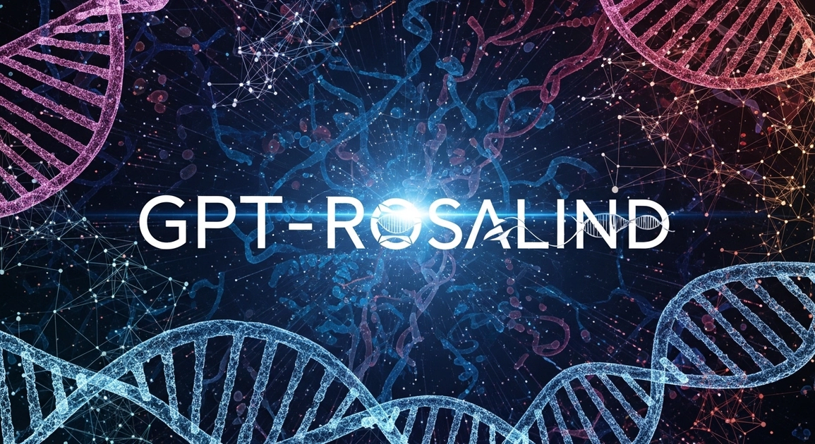 Représentation abstraite d'une structure d'ADN et de neurones artificiels