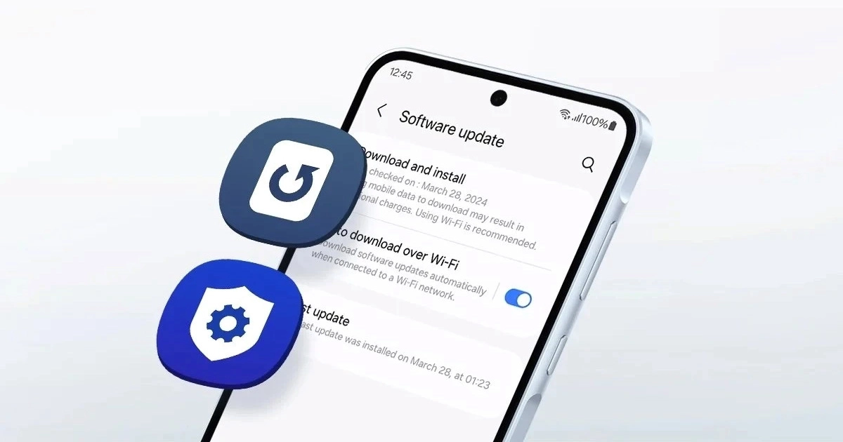 Смартфон Samsung Galaxy S23 FE на столі