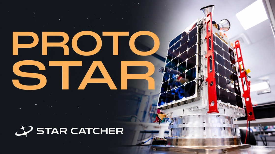 Супутник Protostar передає енергію CubeSat