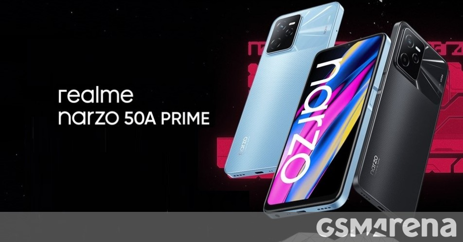 Realme Narzo 50A Prime arrives with 50MP camera and 5,000 mAh battery