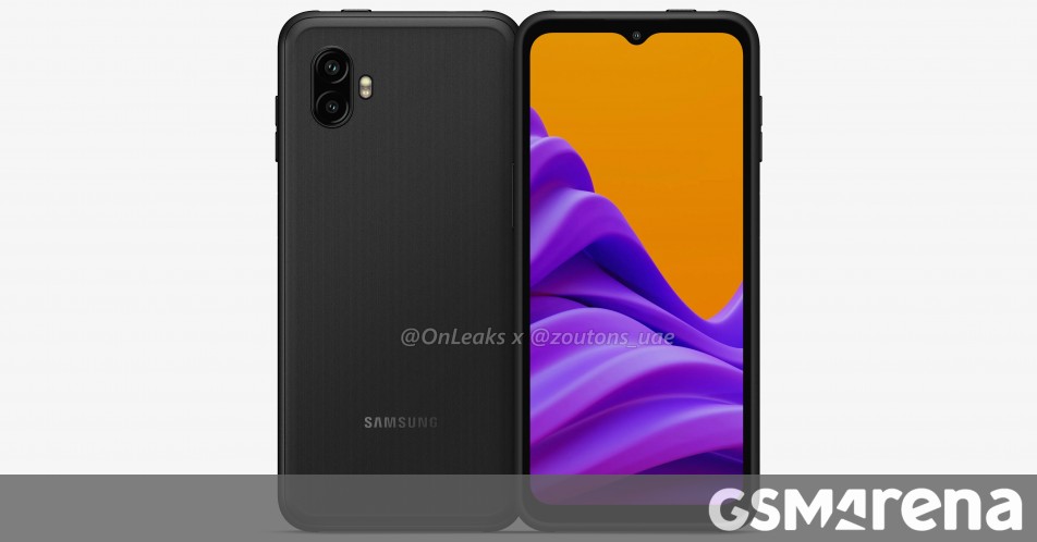 Le robuste Samsung Galaxy Xcover Pro 2 fuit dans les rendus