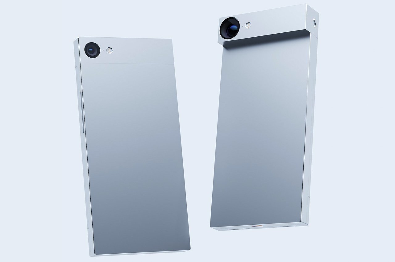 This modular phone has detachable rear to shed weight when needed