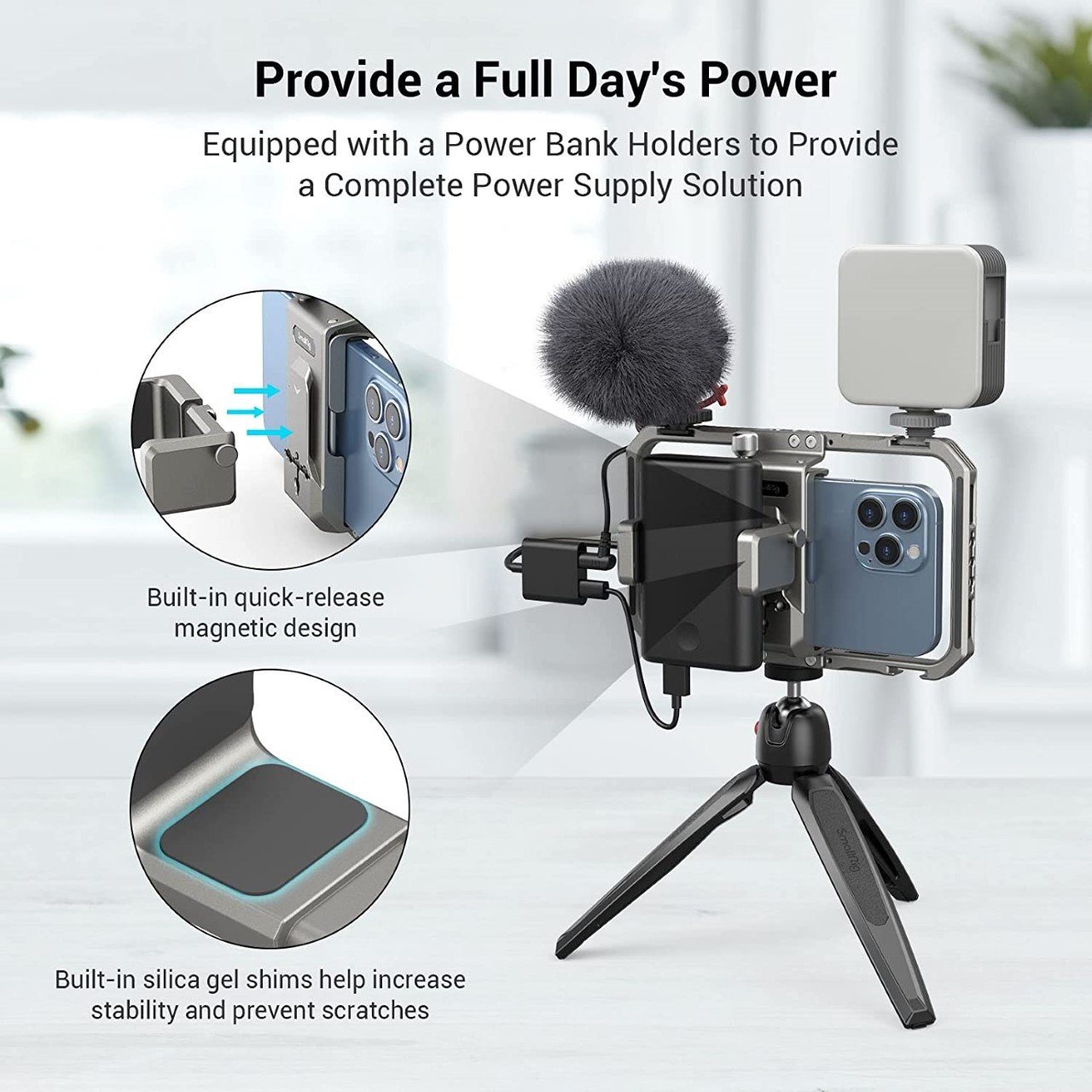 Turn your iPhone into a professional film-making setup with this modular phone-rig-12 Turn your iPhone into a professional film-making setup with this modular phone-rig-12