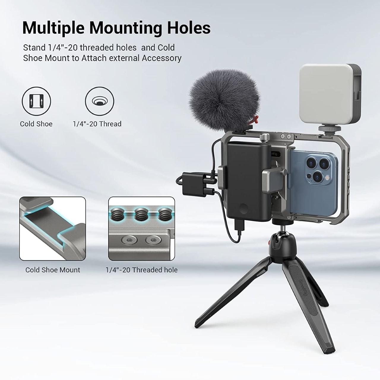 Turn your iPhone into a professional film-making setup with this modular phone-rig-14 Turn your iPhone into a professional film-making setup with this modular phone-rig-14