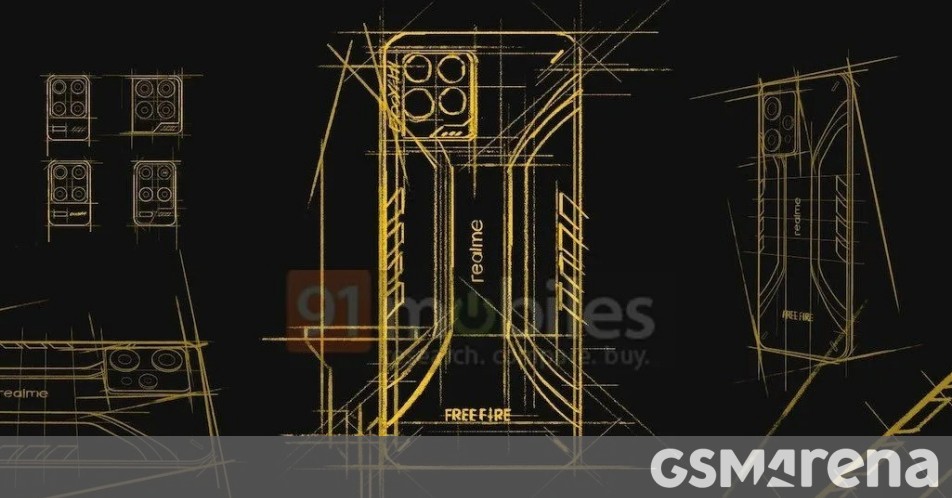 La conception de Realme 9 Pro + Free Fire Edition révélée par une image divulguée