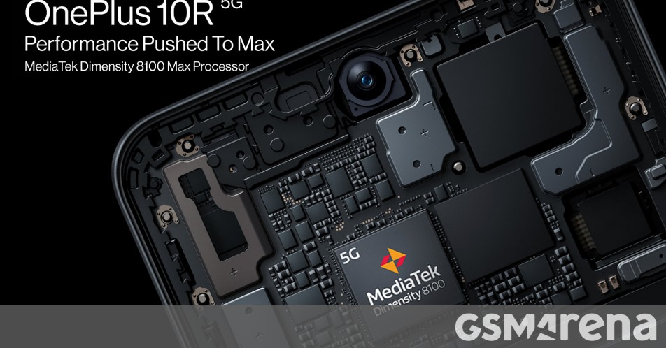 OnePlus confirms exclusive MediaTek Dimensity 8100-MAX coming to OnePlus 10R in India