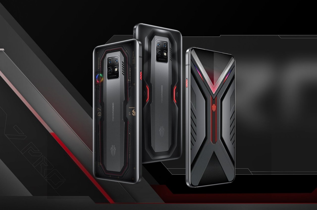 nubia RedMagic 7 Pro continues the odd design trend of gaming smartphones