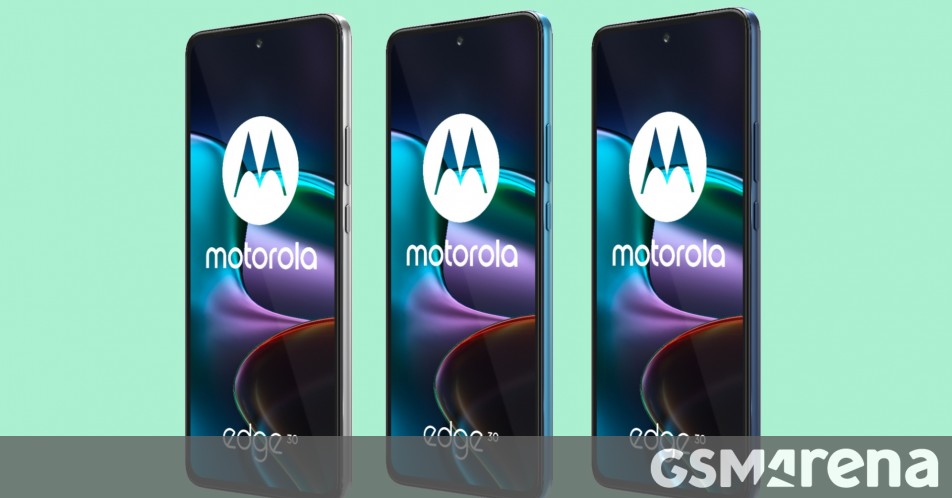 Motorola Edge 30 leaks in more official images, specs follow