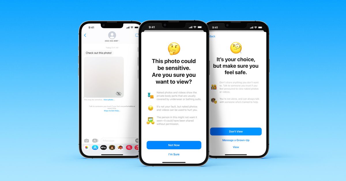 La fonction de sécurité des communications d'Apple pour les enfants arrive bientôt au Royaume-Uni, après le lancement aux États-Unis