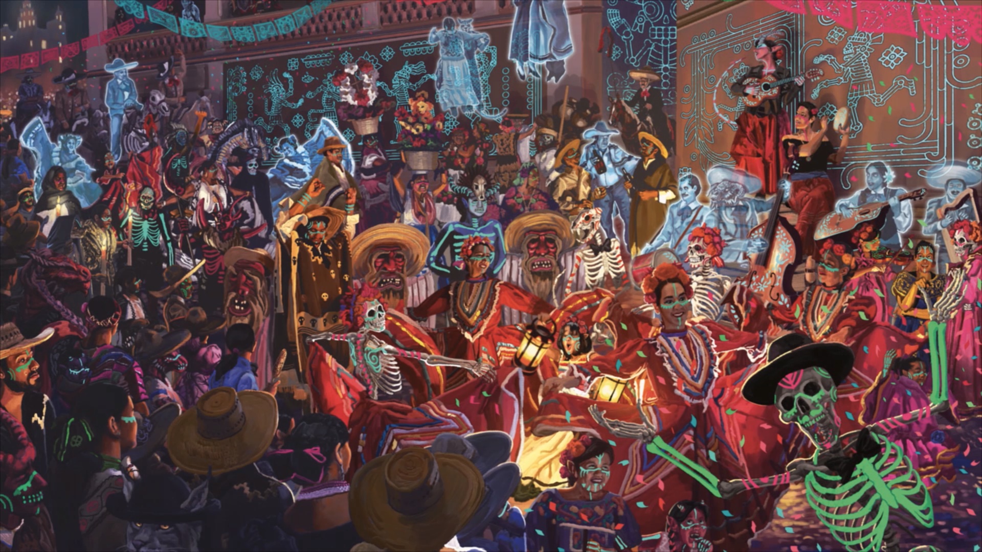 D&D ; Direct révèle la vision de Dungeons & Dragons sur Day of the Dead