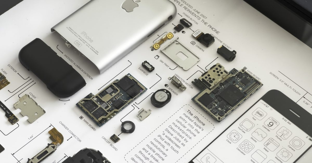 Retour sur l'évolution du matériel iPhone avec les cadres GRID [Galerie]