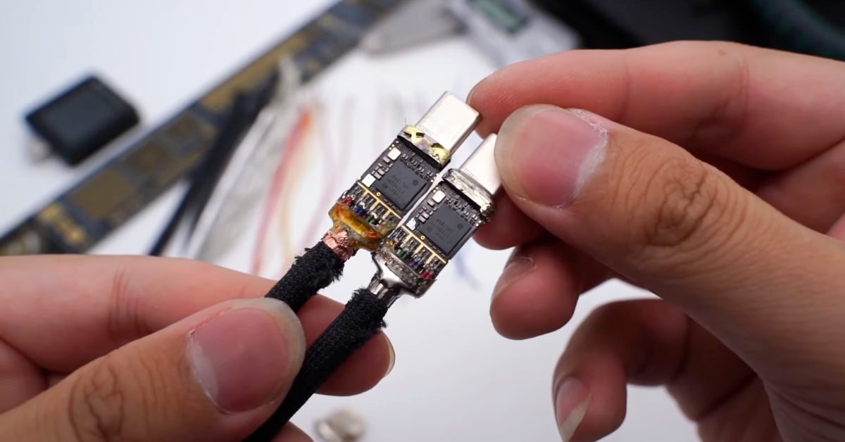 Apple’s Thunderbolt 4 Pro Cable teardown shows why the accessory is expensive