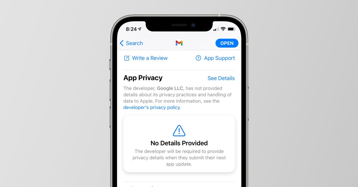 Apple’s beloved privacy labels missing from the App Store, probably just a bug