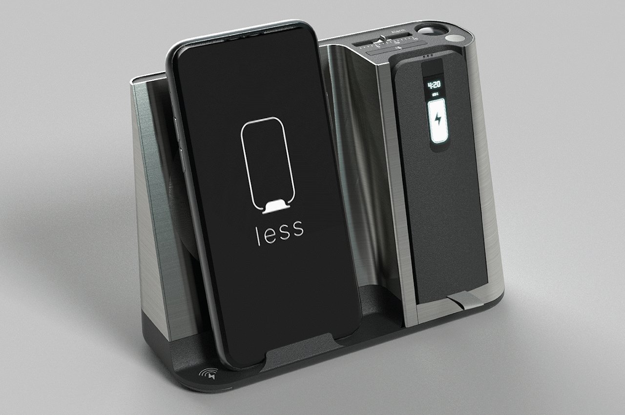 This wireless charger concept keeps distracting notifications and people at bay