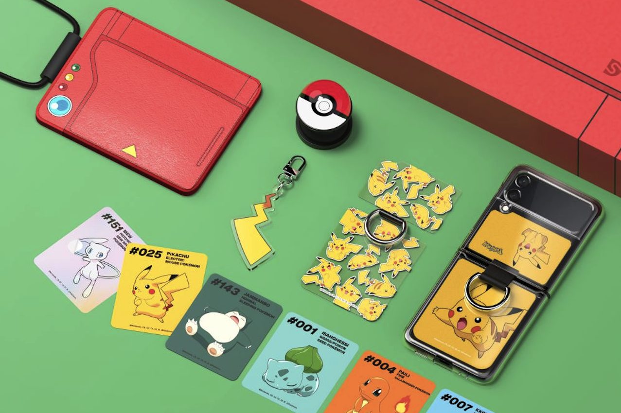 Samsung Galaxy Z Flip 3 Pokemon Edition et accessoires de collection lancés