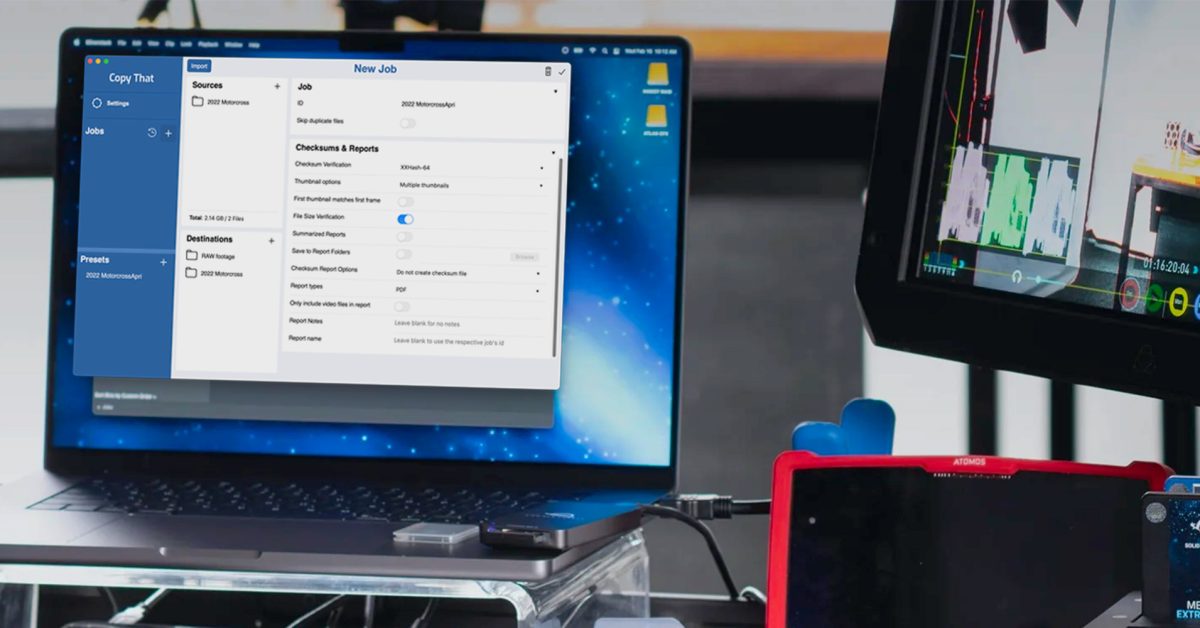OWC publie la version bêta de "Copy That" pour Mac afin de rationaliser le transfert vidéo vers les sauvegardes, les éditeurs, etc.
