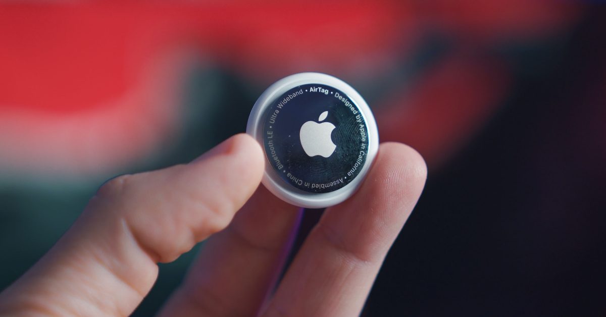 Apple releases new firmware update for AirTag item trackers