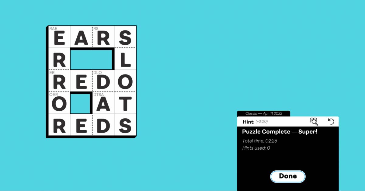 Knotwords pour iOS et Mac est un nouveau puzzle logique intelligent similaire aux mots croisés mais sans les indices