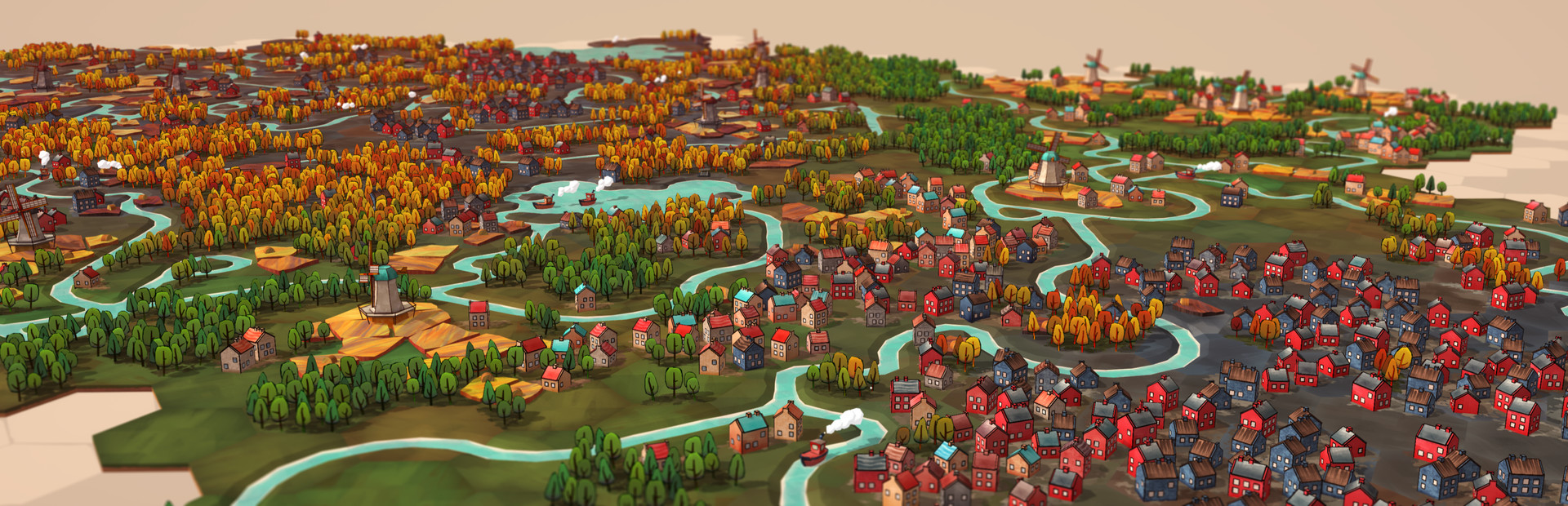 Dorfromantik review: a blissful, minimalist chill-out game