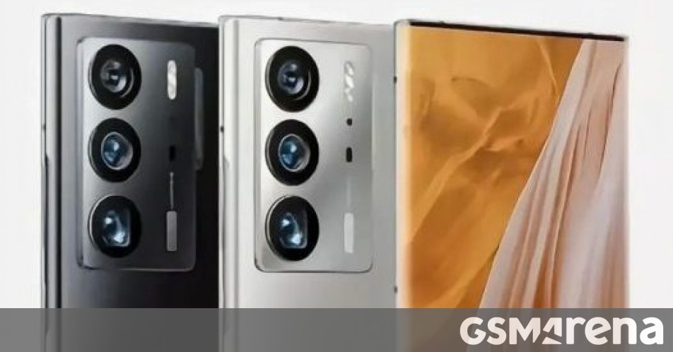 ZTE Axon 40 Ultra pictured in official-looking renders for the first time