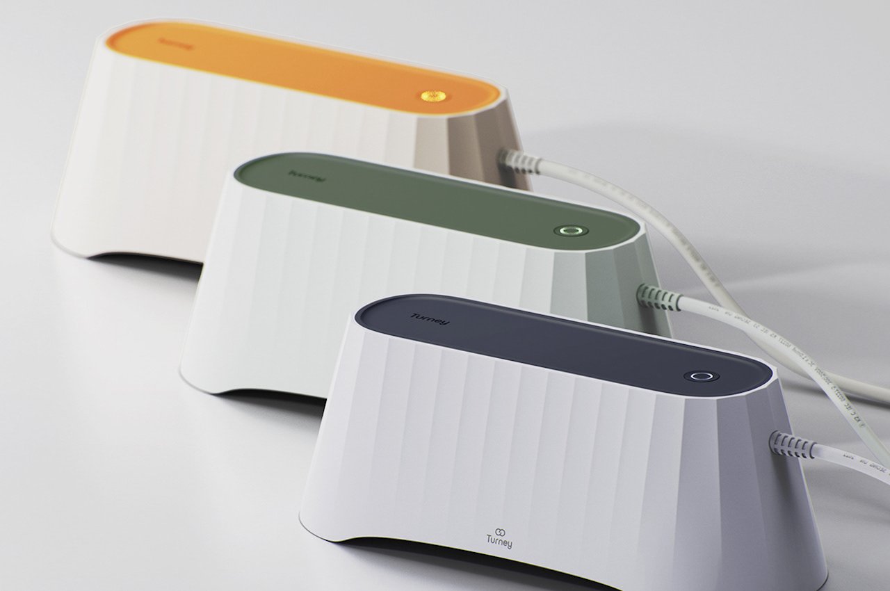 Turney Power Strip is an upside down solution to hide ugly wires