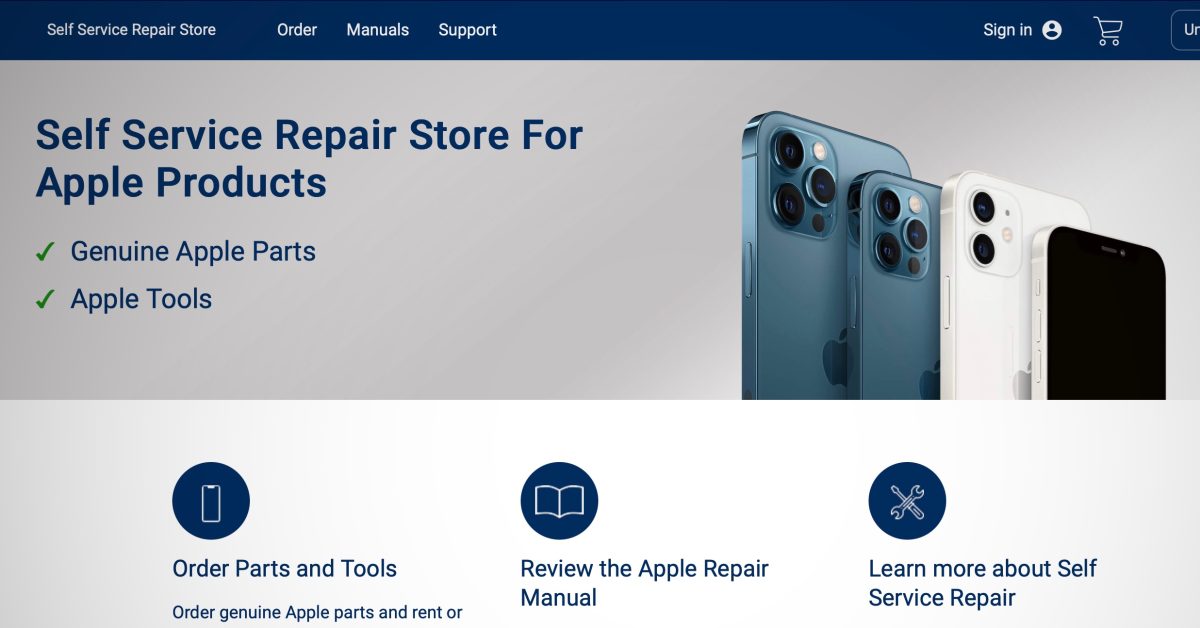 La réparation en libre-service d'Apple : une première étape avec de nombreuses possibilités d'amélioration [Vidéo]
