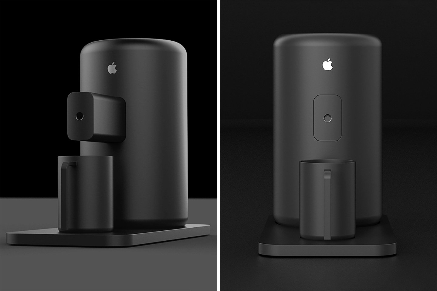 Vous souvenez-vous du Trashcan Mac ? Il a été transformé en un concept pour une machine à café.