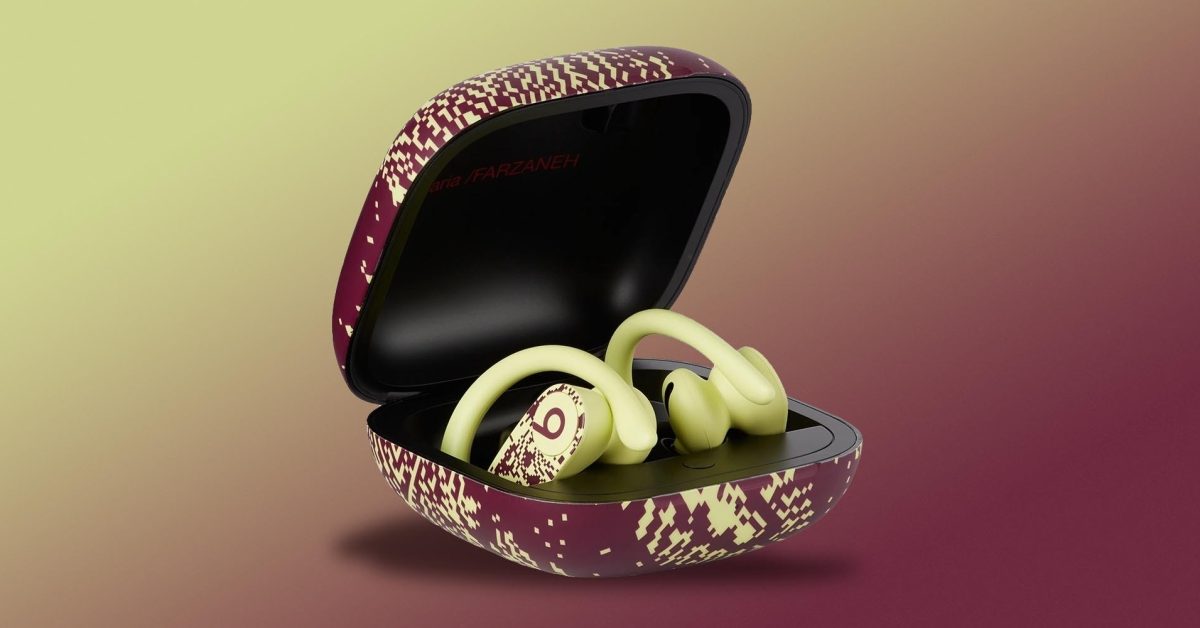 Special edition Paria Farzaneh Powerbeats Pro now available