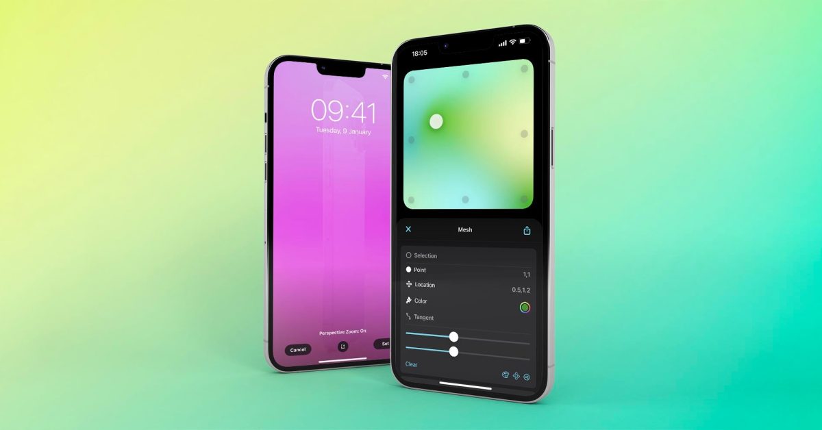 Create your own wallpapers for iOS and macOS devices with the new ‘Acrylic’ app