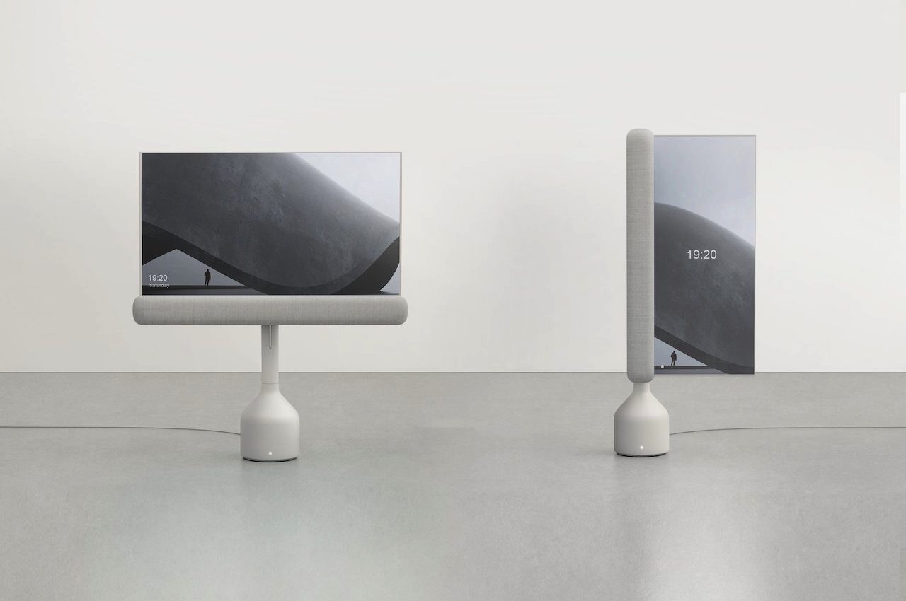 Totem Rollable OLED display offers enhanced viewing and doubles as a soundbar