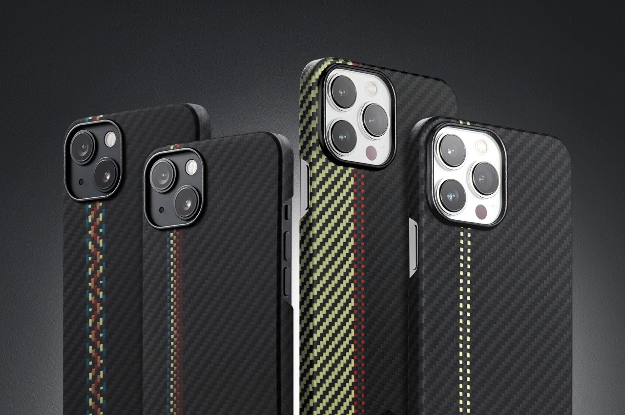 This aramid fiber iPhone case is sturdy, slim, stylish, and MagSafe compatible