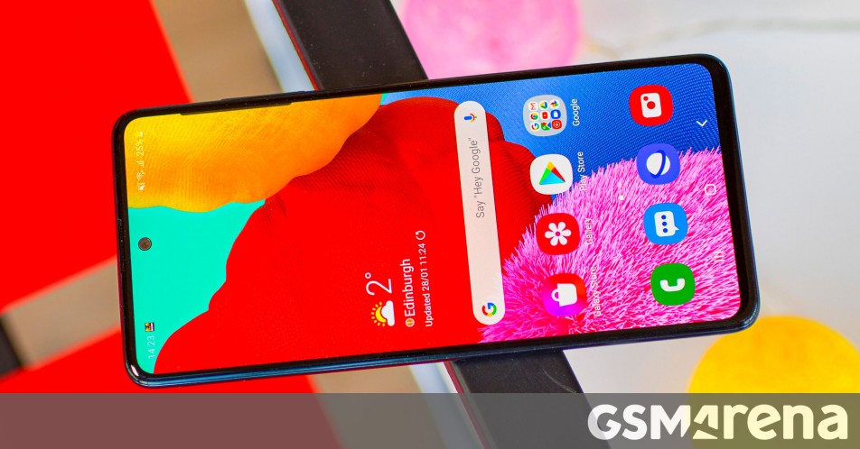Samsung Galaxy A51 receives Android 12 with OneUI 4. 1