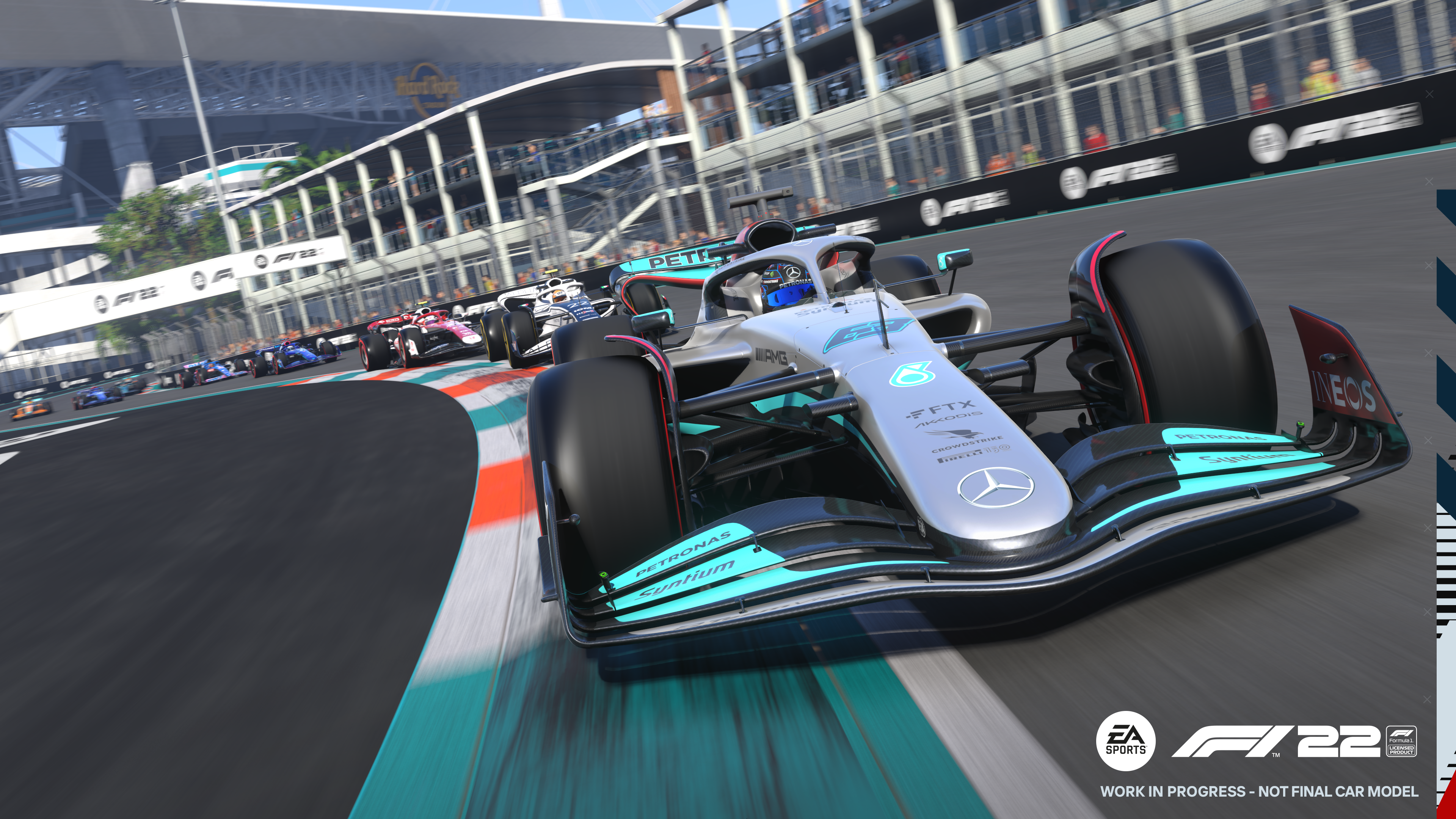 Aperçu F1 22 : Nouvelles voitures, nouveau GP de Miami, pas de marsouinage !