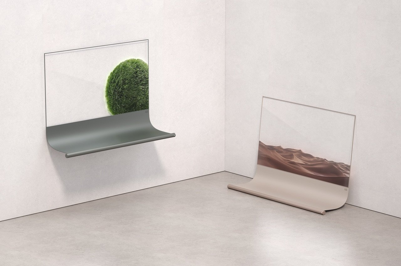 Concept LG Display appears like a scroll, looks great in matte finish