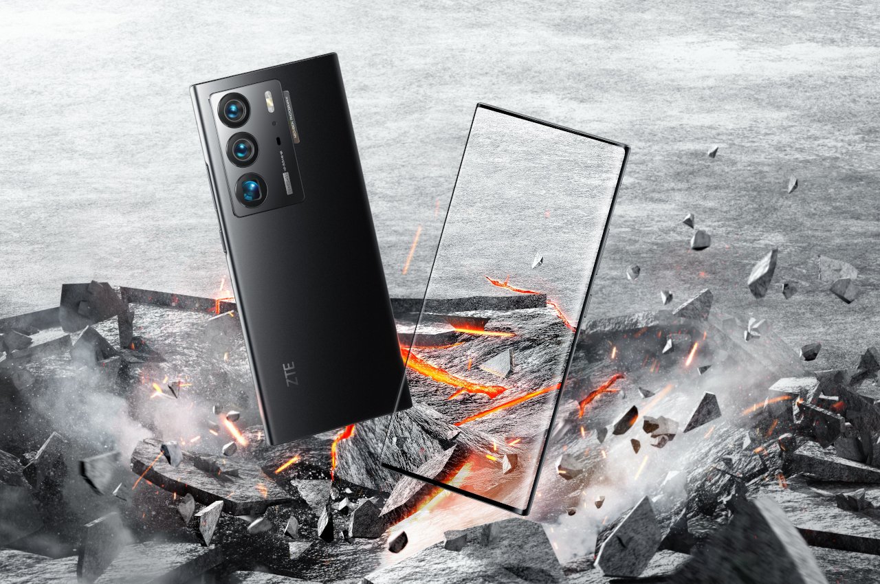 ZTE Axon 40 Ultra takes another stab at the full-screen phone design