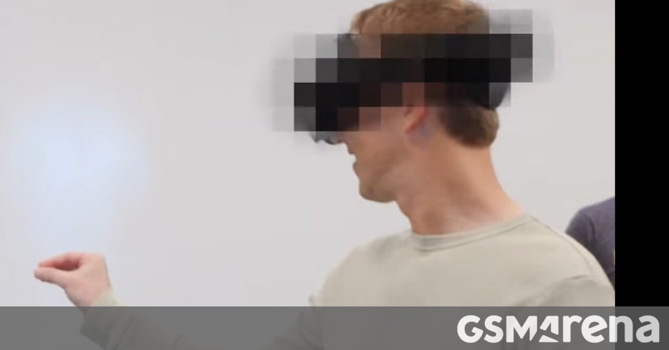 Meta demos Casque Project Cambria VR avec pass-through couleur